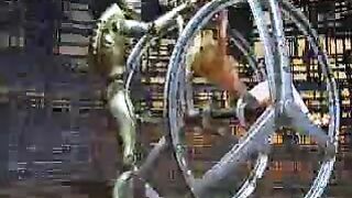 Damaged Milf's Hot Alien Body Gets Blissful BJ