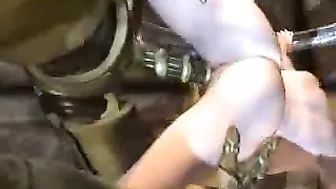 Damaged Milf's Hot Alien Body Gets Blissful BJ