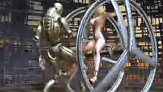 Damaged Milf's Hot Alien Body Gets Blissful BJ