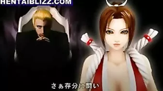 Hentai Bondage Smackdown - Masked Men Dominate 3D Girl