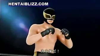 Hentai Bondage Smackdown - Masked Men Dominate 3D Girl