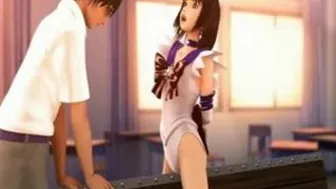 Cute Animation of Friends' Sexual Abuse in Classroom