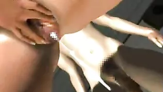 Busty Schoolgirls Get 3D Titjob in Animated Comic