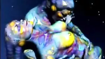 Space Cartoon Porn - Exploring the Universe with Sexy Animated