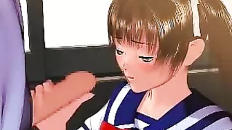 Busty hentai college girl submits to her teacher's desires in this kinky comic