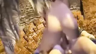 Greek Soldier's Hardcore Fuck with Angel in Anime Porn