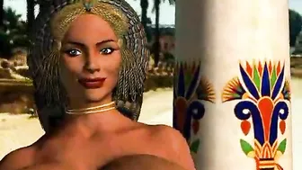 Big-Boobed 3D Porn Star's Dirty Fantasies