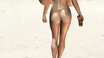 Big-Boobed 3D Porn Star's Dirty Fantasies