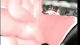 3D Hentai Shemale Gets Jerked Off by Busty Anime