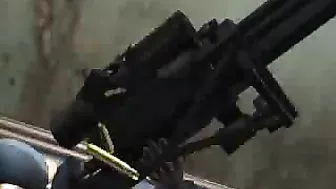 Anime Babe's Orgasmic Reaction to Massive Cumshot