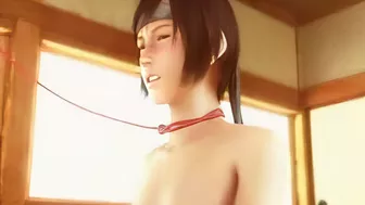 Japanese Hentai Oralsex and Swallowing Cum - Roped 3D Anime