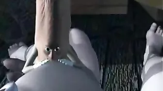 Girl's Dreamy Cock Fantasy in 3D Porn