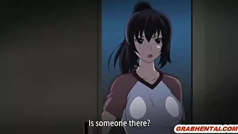 Coed Brutally Tentacle Fucked and Cummed All Over Her Body