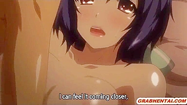 Hentai with Big Boobs Gets Poked and Cummed All Over
