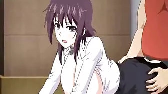 Japanese Busty Hard Poked from Behind