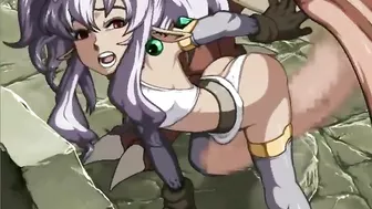 Cute Hentai Gangbang by Monsters