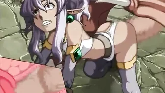 Cute Hentai Gangbang by Monsters