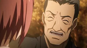 Busty Hentai Gangbang and Cream Pie in the Forest