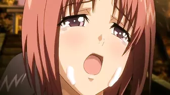 Busty Hentai Gangbang and Cream Pie in the Forest