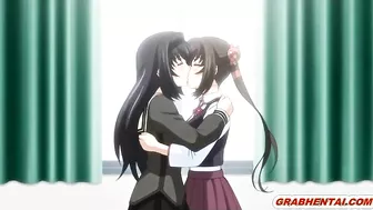 Japanese Hentai Coeds Get Hard Tentacle Sex