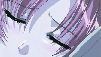 Lesbian Hentai Licks Boobs for Sexual Pleasure