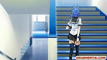Hentai Schoolgirl Action - Sexy Anime Scene