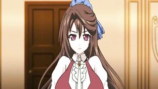 Redhead Anime Maid Wet Pussy Fucked by her Master