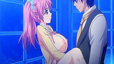 Redhead Anime Maid Wet Pussy Fucked by her Master