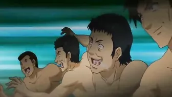 Japanese Anime Threesome with Titty and Wet Pussy Fucking
