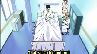 Anime Cutie Coed Gets Hot Ride in Hospital