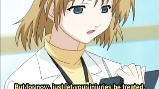 Anime Cutie Coed Gets Hot Ride in Hospital