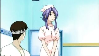 Anime Cutie Coed Gets Hot Ride in Hospital