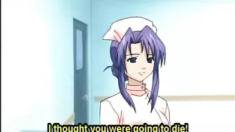 Anime Cutie Coed Gets Hot Ride in Hospital