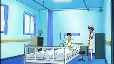 Anime Cutie Coed Gets Hot Ride in Hospital
