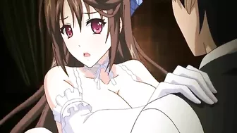 Anime Maid with Big Boobs Gets Wet and Poked by her Master