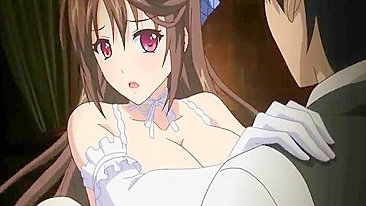Anime Maid with Big Boobs Gets Wet and Poked by her Master