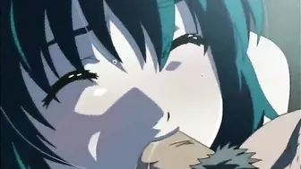 Anime Bondage Cutie Gets Hard Poked from Behind by her Master