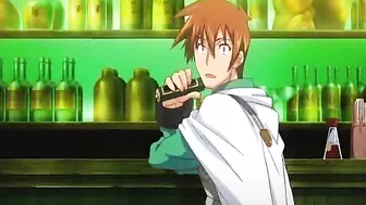 Busty Hentai Handjob in the Great Outdoors - Big Cock Action!