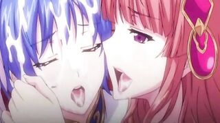 Japanese Anime Coeds Tentacle-Fucked and Cum-Drunk