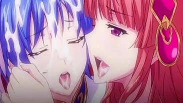 Japanese Anime Coeds Tentacle-Fucked and Cum-Drunk