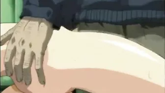 Anime Coed Threesome Hard Sex by Perv