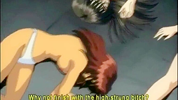 Anime Coed Threesome Hard Sex by Perv