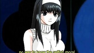 Hardcore Hentai Angel Poked from Behind