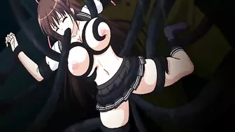College Anime Hard Tentacle Drilling