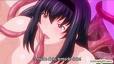 Japanese Coed Anime Group Tentacle Sex