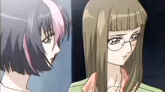 Japanese Hentai Sharing Cock - Two Naughty Anime Lovers Share One Big Dick