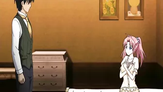 Busty Maid Hard Poked by Her Master's Hentai Dick