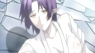 Busty Anime Threesome Fucked Outdoors