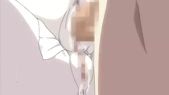 Busty Anime Threesome Fucked Outdoors