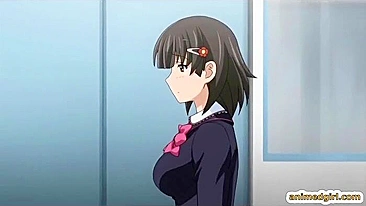 Anime Coed Tentacle Drilling Ass and Pussy